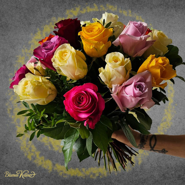 Blumen Krämer Zürich_Stiftung Wunderlampe_Rosenstrausse_Blumenstrauss
