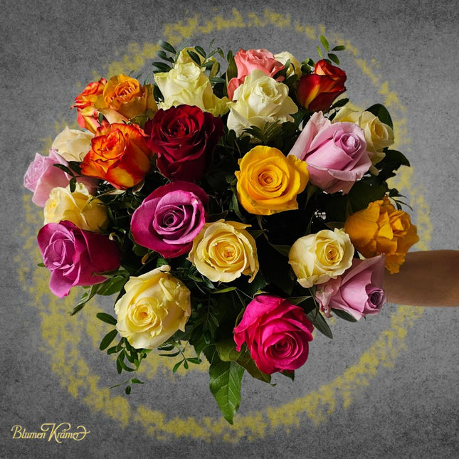 Blumen Krämer Zürich_Stiftung Wunderlampe_Rosenstrausse_Blumenstrauss