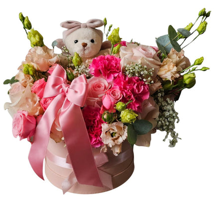 Geschenke zur Geburt als liebevolle Extras zum Blumenstrauss online kaufen