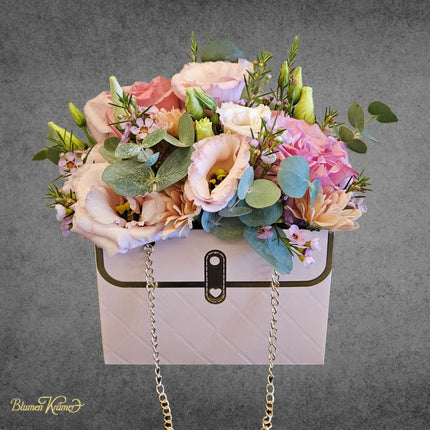 Flower bag pink