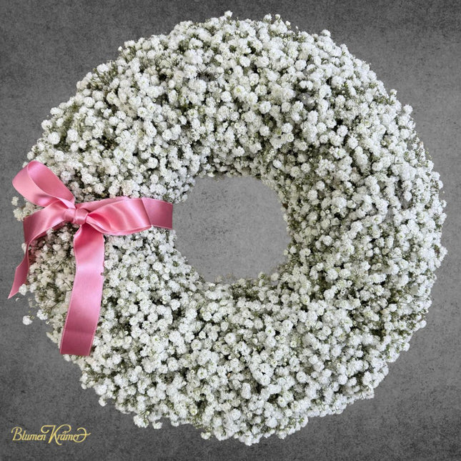 Gypsophila wreath