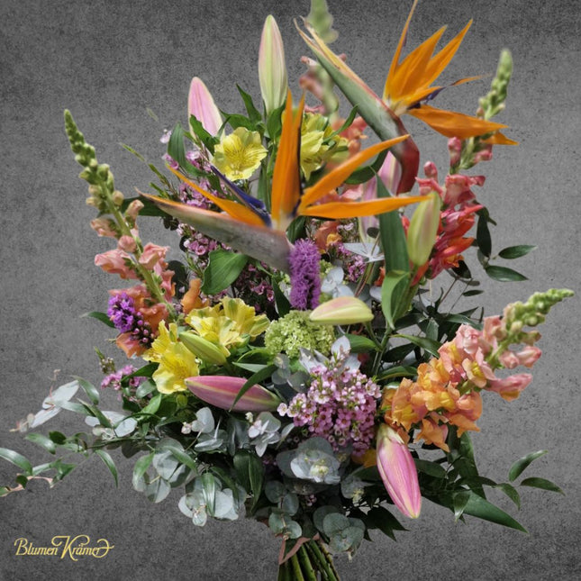 Blumen Krämer Zürich_Blumenstrauss_Paradiesvogel_2