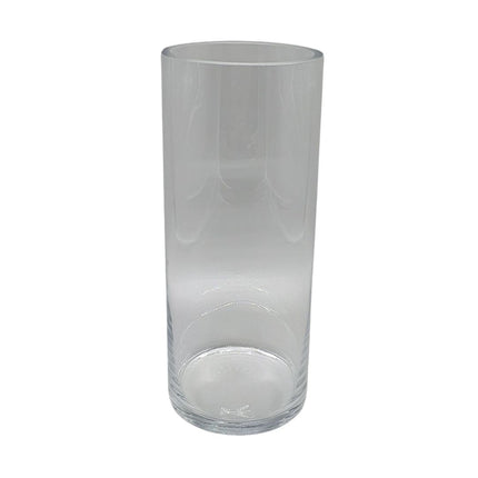 tall glass vase