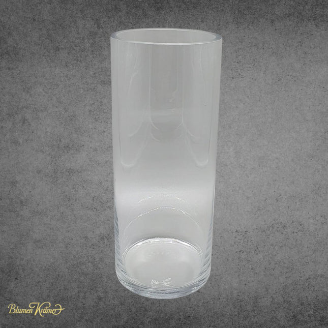 tall glass vase