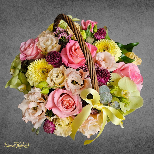 Blumenkrämer Zürich_Blumenkorb Romance