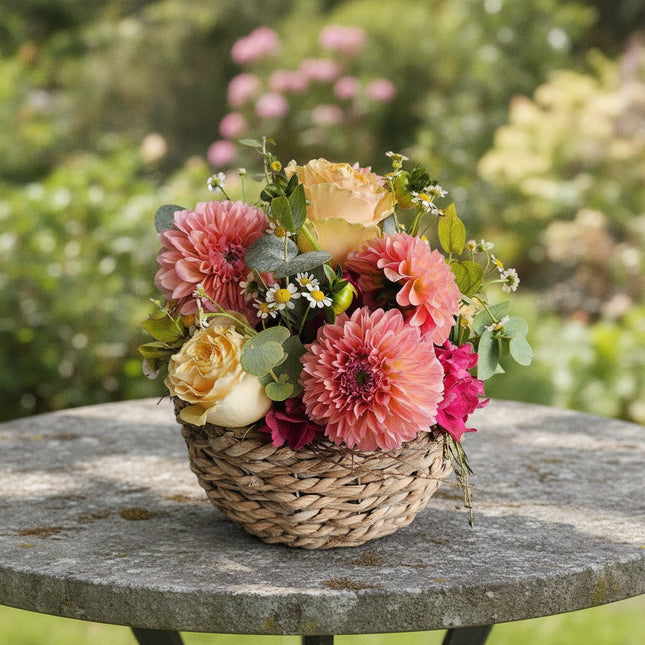 Rosé Garden Basket