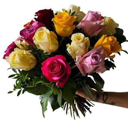 Blumen Krämer Zürich_Stiftung Wunderlampe_Rosenstrausse_Blumenstrauss