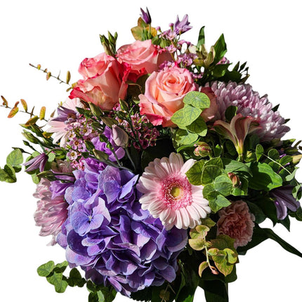 Herbstlicher Blumenstrauss „Autumn Glitter“ mit warmen Farben und natürlicher Eleganz
