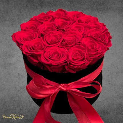 Rosenbox mit roten Rosen online bestellen mit Lieferservice Zürich