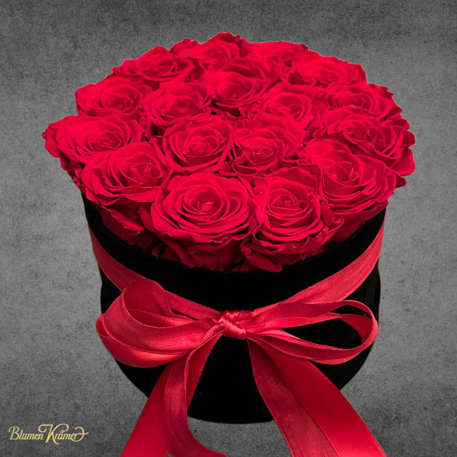 Rosenbox mit roten Rosen online bestellen mit Lieferservice Zürich